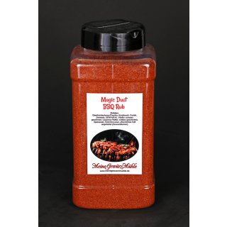 Magic Dust BBQ Rub die beliebteste Würzung für Grillfans - 700g