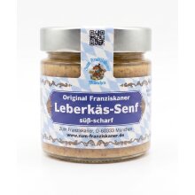 Original Franziskaner Leberkäs-Senf  210g Glas